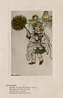Florence Hardy Prints Online Drucke: Housemaid