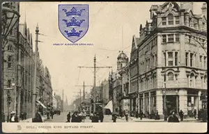 Yorkshire Architecture Drucke: Hull King Edward St