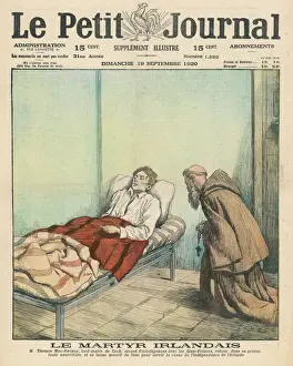 Irish History Images Drucke: Hunger Strike 1920