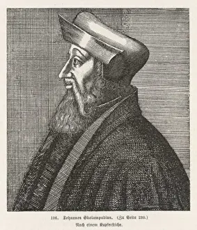 Protestant Reformation Figure Drucke: Huszgen (Anon)