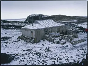 Antarctic History Drucke: Hut / Shackleton / Antarctic