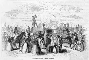 Historic England Landscapes Drucke: Hyde Park 1844