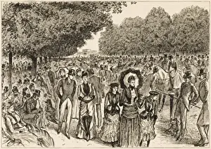 Hyde Park History Drucke: Hyde Park 1885