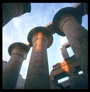 Karnak Temple Luxor Drucke: Hypostyle Hall