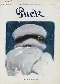 Puck Magazine Cartoons Online Drucke: I ve got my eye on you