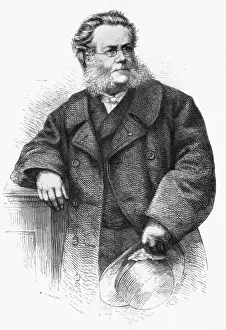 Henrik Ibsen Portrait Drucke: Ibsen / Illus Tidning