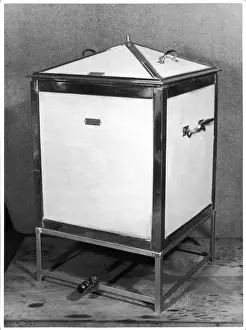 Retro Kitchen Decor Ideas Drucke: ICE BOX 1930S
