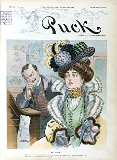 Puck Magazine Art Drucke: An idea