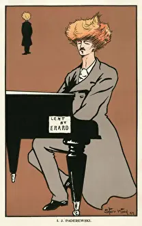 Drucke von Ignaz Jan Paderewski (1860-1941) Polnischer Klaviertänzer Komponist und Staatsmann Verwandte Bilder Drucke: Ignaz Jan Paderewski
