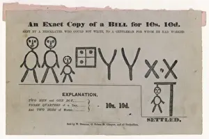 Historical Communication Methods Drucke: Illiterate Workers Bill