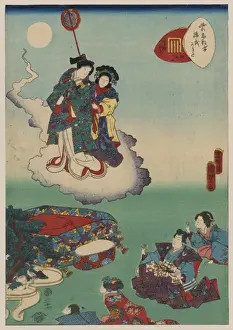 Antique Japanese Prints Online Drucke: Illusion
