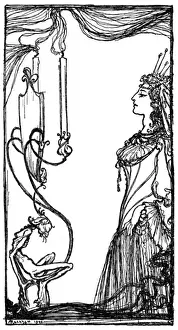 Arthur Rackham Prints Online Drucke: Illustration, Snowdrop