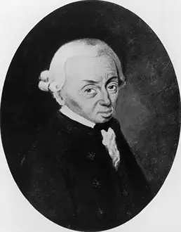 Immanuel Kant Portrait Drucke: Immanuel Kant
