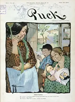Puck Magazine Cartoons Online Drucke: Immaterial