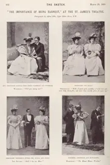 Drucke von Die Wichtigkeit des Seins Earnest im St Jamess Theatre in London Theater Drucke: Die Bedeutung von Erschöpfend