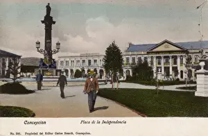 Unabhängigkeitsplatz Konzepción Chile Südamerika