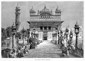 Tempel Drucke: Indien Amritser