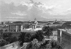 Gerahmter Druck : Indien  /  Lucknow