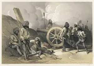 British Army In India Drucke: India / Sikh War / Multan