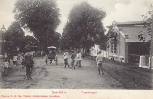 Drucke von Toendjoengan Bezirk, Surabaya (früher Soerabaja) ist die zweitgrößte Stadt Indonesiens und Sitz der Provinz Ost-Java Surabaya Drucke: Indonesien, Java, Surabaja