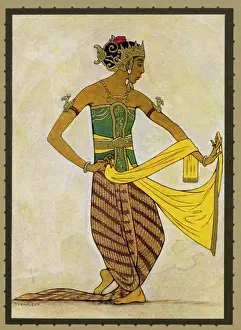 indonesische Tänzerin