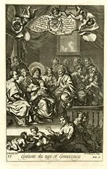 Infant Jesus Artwork Drucke: Infants the type of Innocency