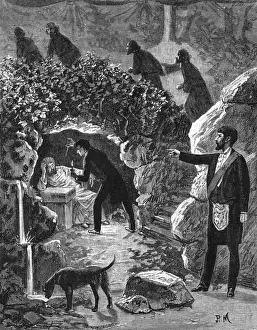 Freemason Initiation Ceremony Drucke: Initiation Ceremony
