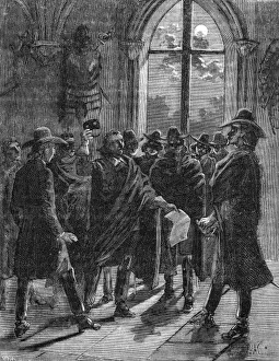 Freemason Initiation Ceremony Drucke: Initiation of the Prussian Knight