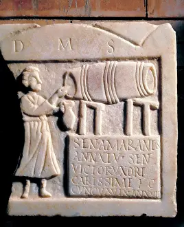 Ancient Roman Empire History Drucke: Inn Scene