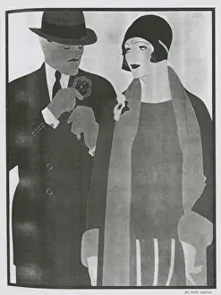 Art Deco Fashion Illustration Drucke: (insert)