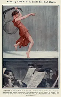 Female Ballet Dancer Art Drucke: (insert)