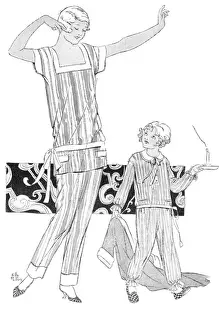 Art Deco Fashion Illustration Drucke: (insert)