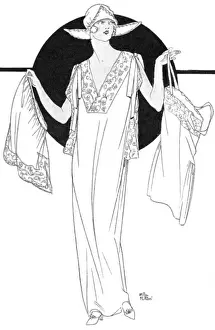 Art Deco Fashion Illustration Drucke: (insert)