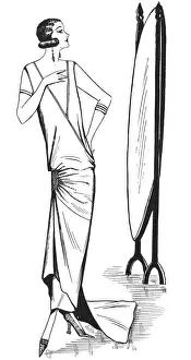 Art Deco Fashion Illustration Drucke: (insert)