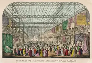 Stadt Drucke: Innerhalb der Großen Ausstellung von 1851