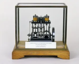 Bilder Aus Dem IMechE-Archiv Drucke: Zweizylindermotor in einem Stufenhub.