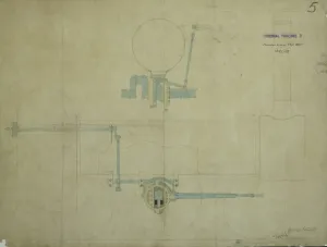 Dods Patentkraftkurvenbewegung seitliche Elevation