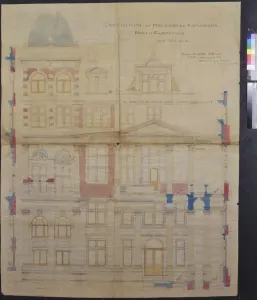 Bilder Aus Dem IMechE-Archiv Drucke: Das IMechE-Gebäude; Nordseite