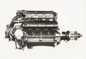Mechanical Engineering History Drucke: Lion VIII E83 engine