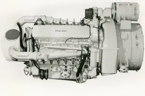 Napier-Deltic-Motor mit neun Zylindern, Industriemotorenbauart