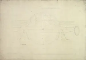 Newcomen Steam Engine Drucke: Newcomens engine, unidentified drawing
