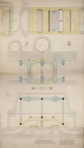 Vintage Steam Engines Drucke: Steam cylinder sections