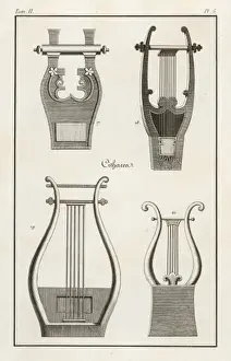 Musik Drucke: Züchtel / Kithara