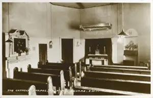 Innenaus der katholischen Kapelle im Warwick Square