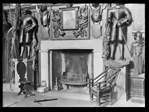Große Häuser Drucke: Innenraum des Cheshunt Great Houses in der Stadt Cheshunt im County von Hertfordshire