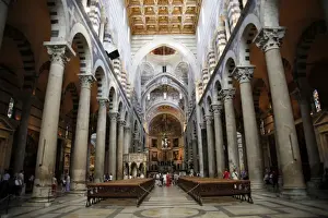 Piazza Del Duomo Pisa Drucke: Interior of the Duomo in Pisa