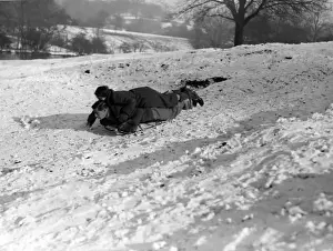 Hampstead Heath Drucke: Intimate Sledge Ride