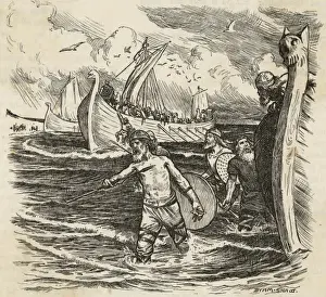Ancient British History Drucke: Invasion of Jutes