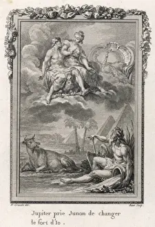 Ancient Greek History Images Drucke: Io Human Again
