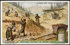 Historical Mining Industry Drucke: Iron Mining Urals